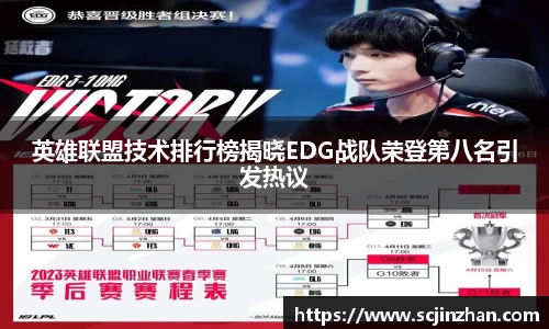 英雄联盟技术排行榜揭晓EDG战队荣登第八名引发热议